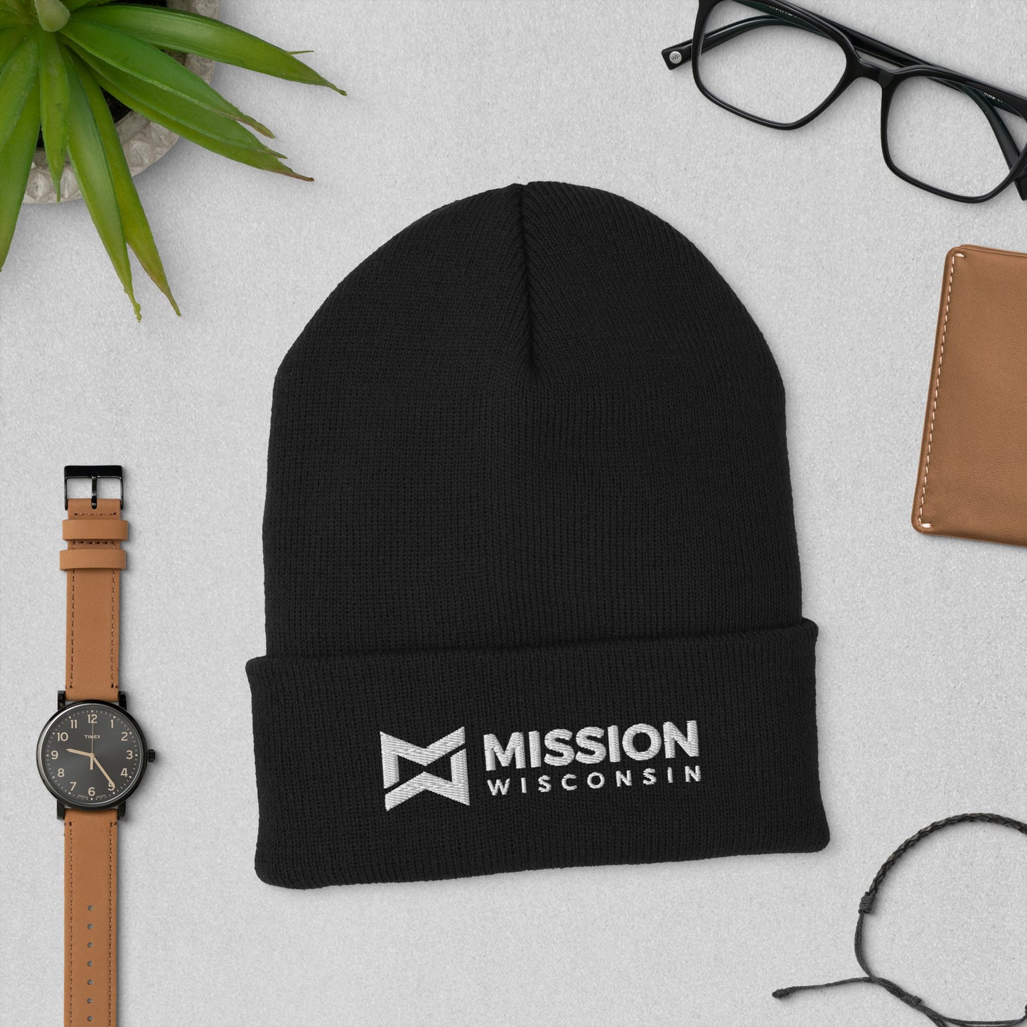 Cuffed Beanie - Mission Wisconsin