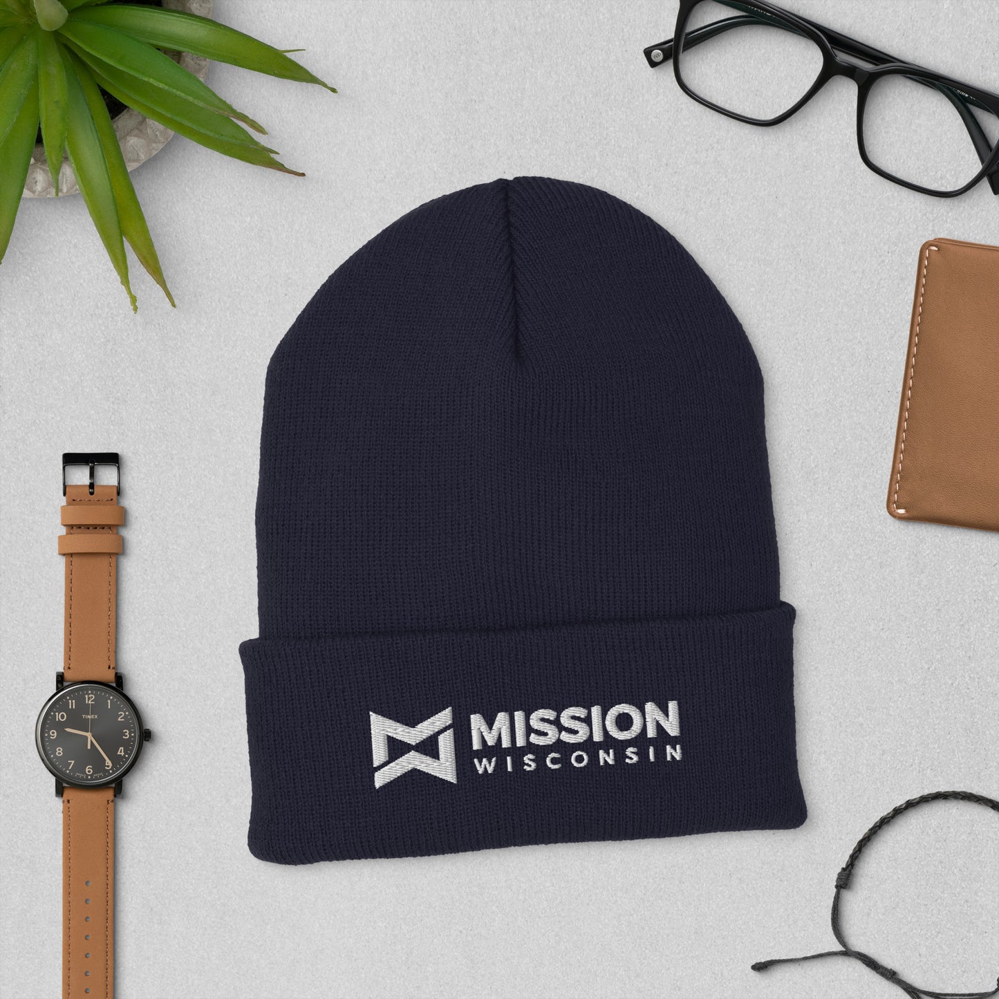 Cuffed Beanie - Mission Wisconsin