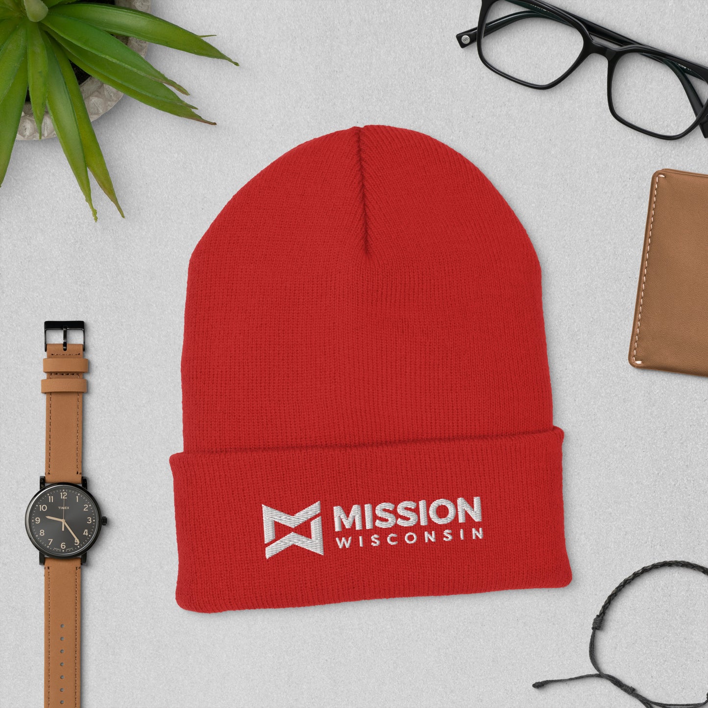 Cuffed Beanie - Mission Wisconsin