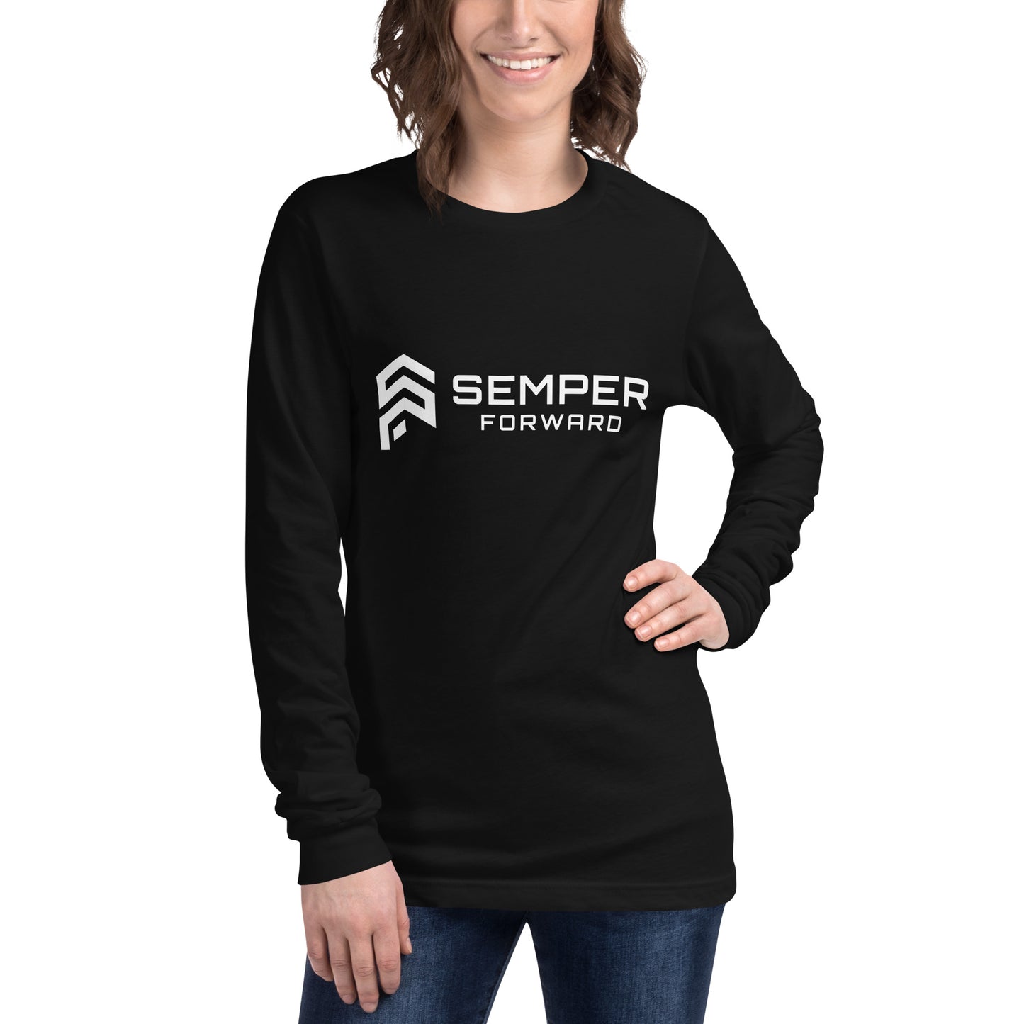 Long-Sleeve Tee (Unisex) - Semper Forward