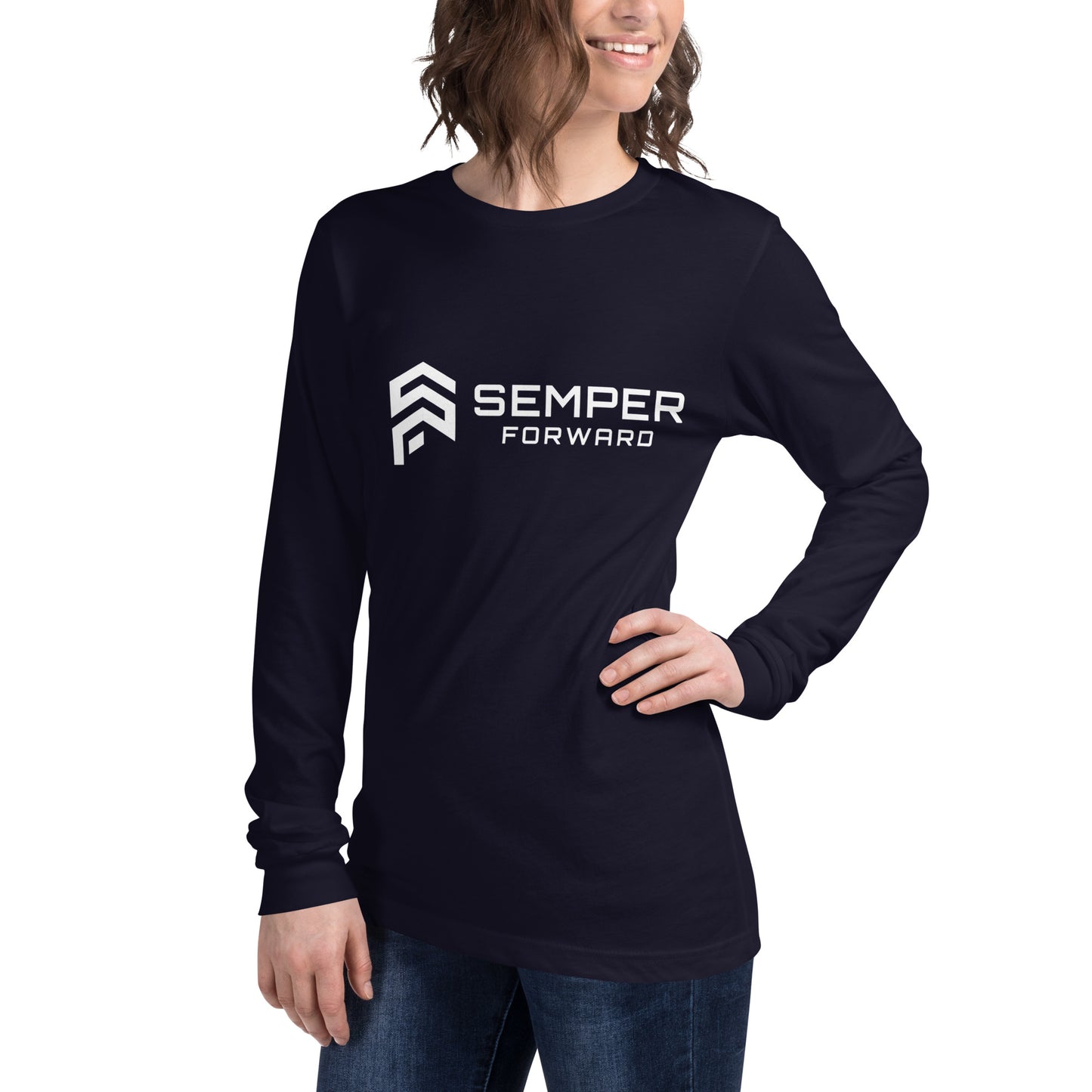 Long-Sleeve Tee (Unisex) - Semper Forward
