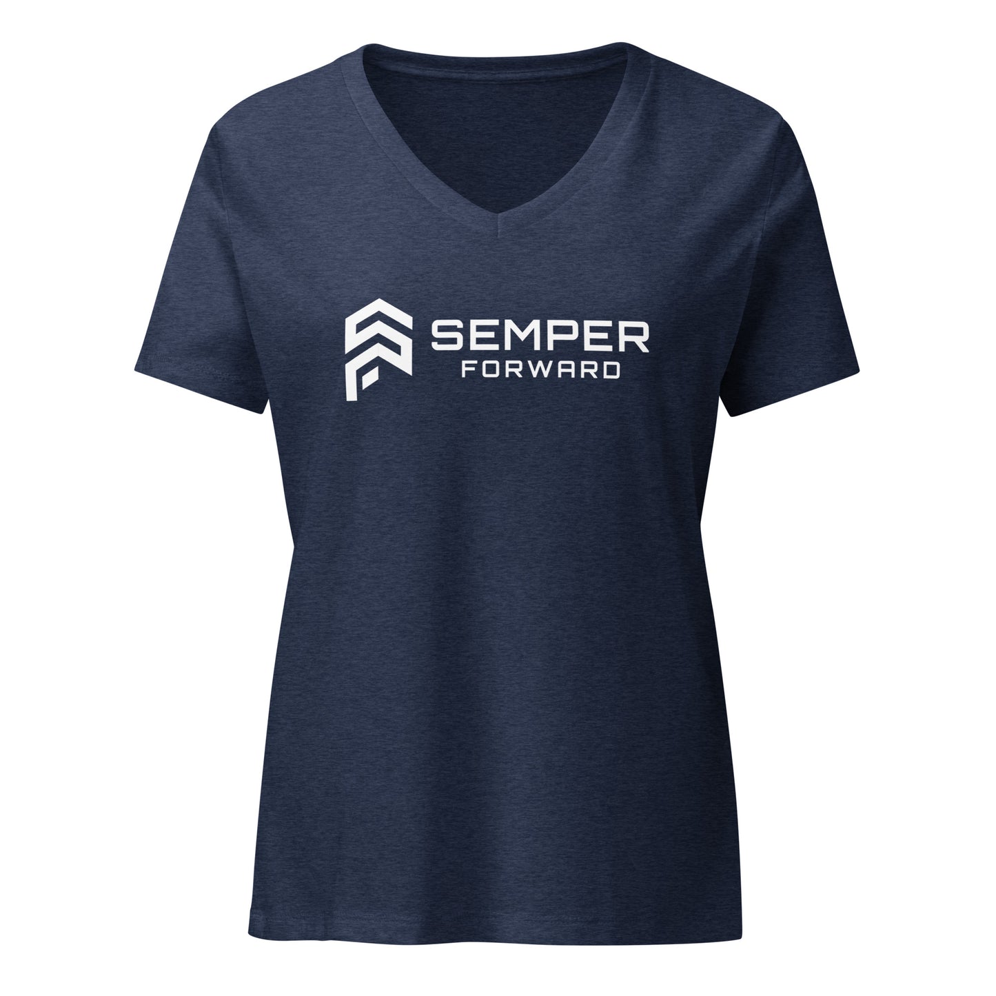 Women’s V-Neck T-Shirt - Semper Forward
