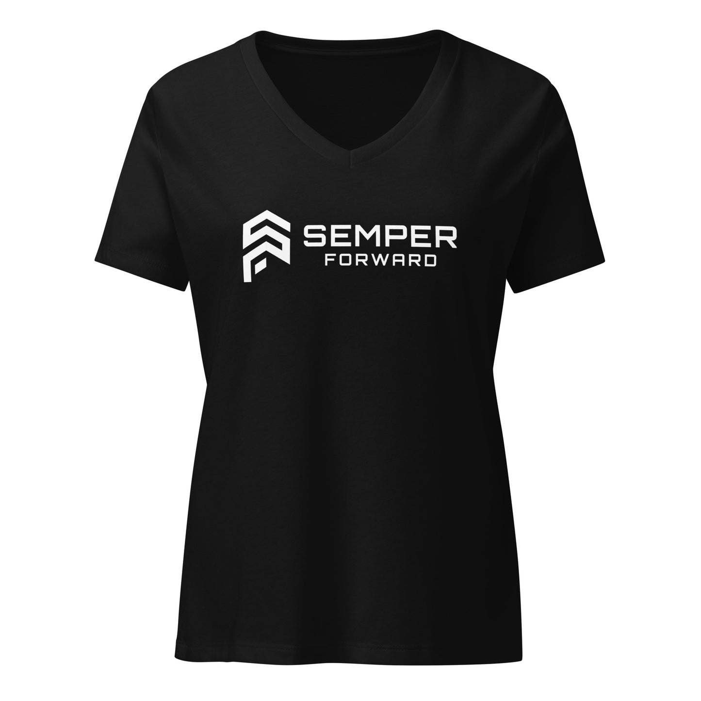 Women’s V-Neck T-Shirt - Semper Forward