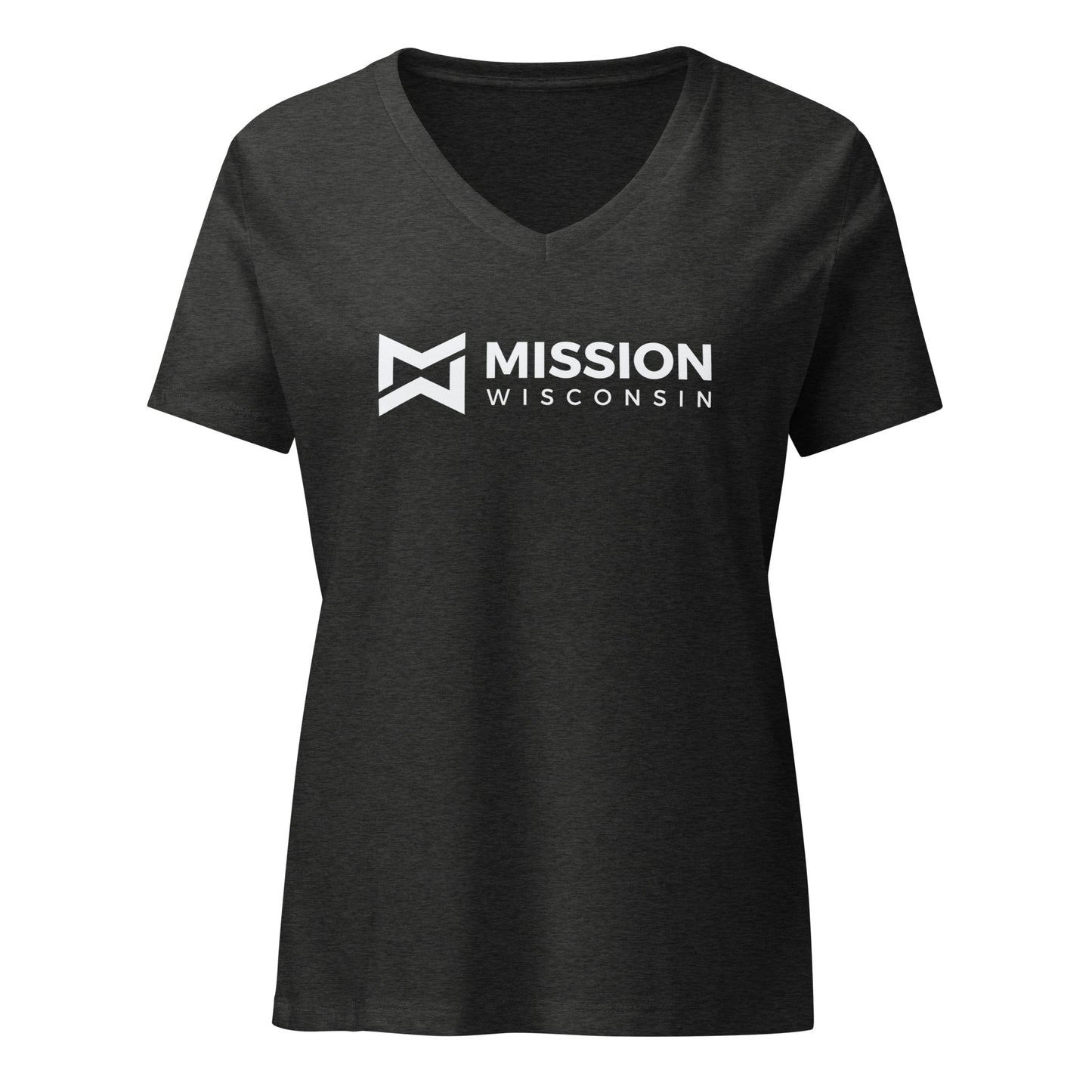 Women’s V-Neck T-Shirt - Mission Wisconsin